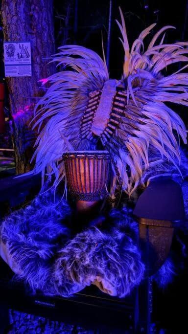 Enchanted Forest Cabin And Teepee! Lights & Laser Show! Private Hot Tub! Unique Stay! Севьервилл Экстерьер фото